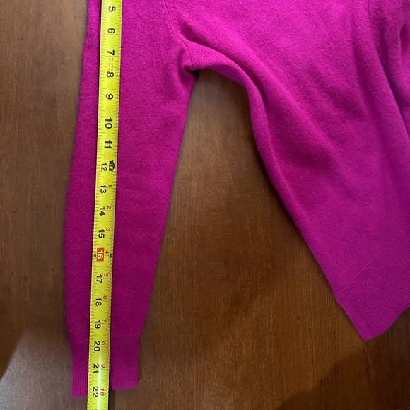 Charter Club V-Neck Sweater - Fuchsia - Picture 8 of 12